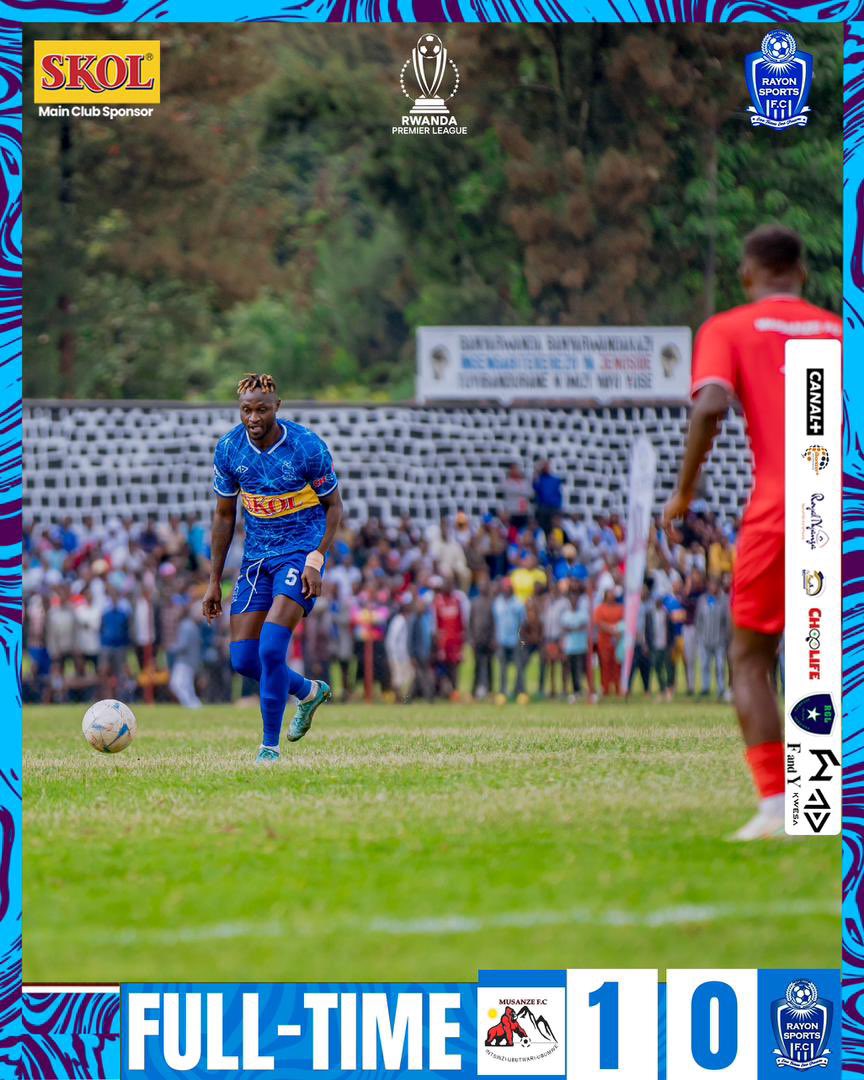 rayon_sports's tweet photo. #PNL #MURAY 

FT

Musanze FC 1-0 Rayon Sports

#Gikundiro https://t.co/wgMbP2chL3