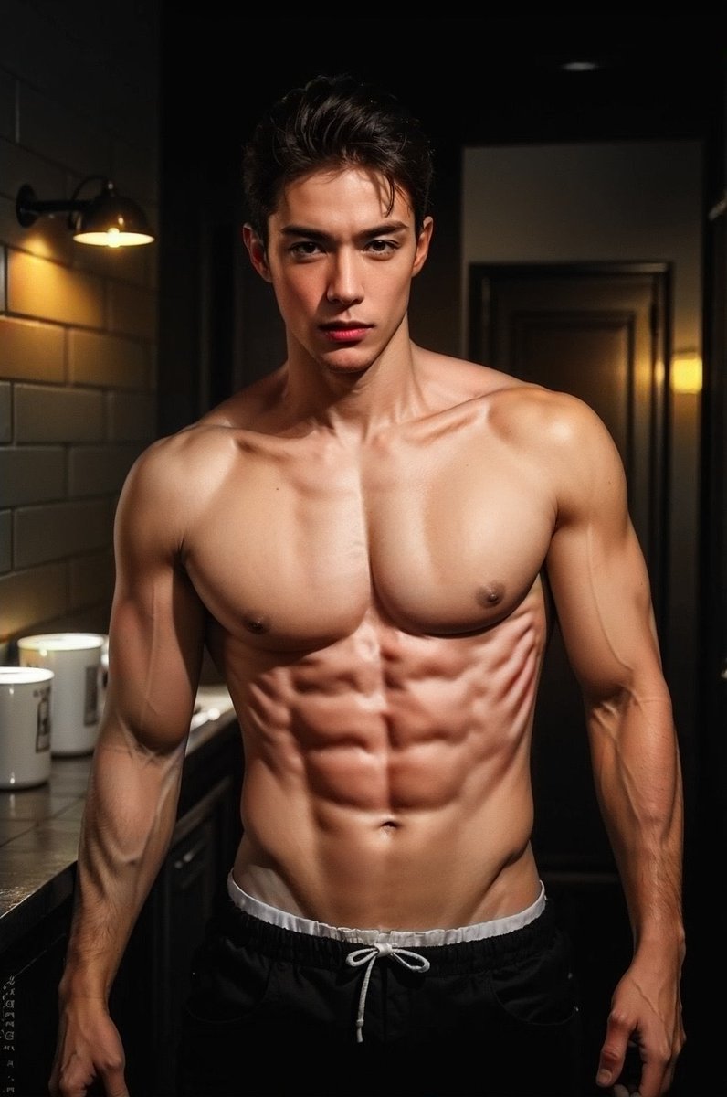 nokull1's tweet photo. AI Guy in Douyin 
My Boss
#AI #muscleboys #art #asian https://t.co/GRiLkRE0um