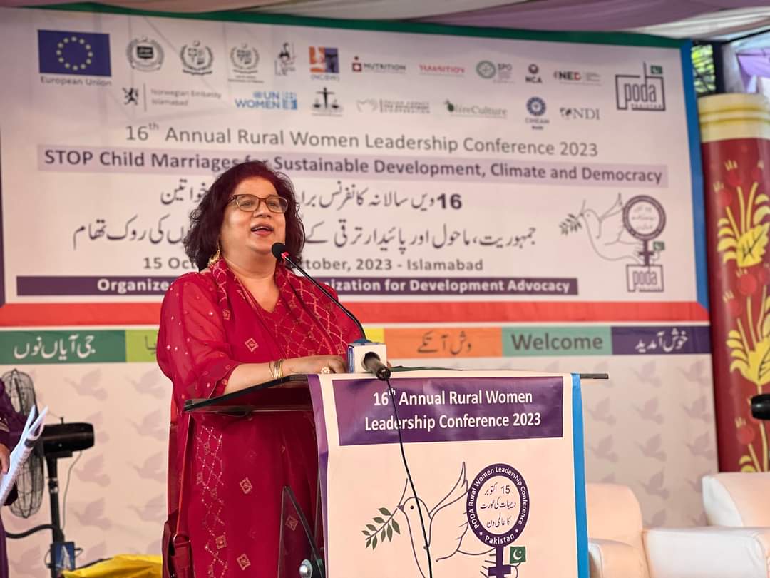 #RuralWomen are the backbone of economy. Empowering them is crucial for 🇵🇰 growth & prosperity. 16th @PodaPakistan Rural 👩🏽 Conference supported by 🇪🇺 kicks off today in Islamabad. 🇪🇺 continues to empower rural👩🏽 participation in eco & civic activities. #RuralWomenDay