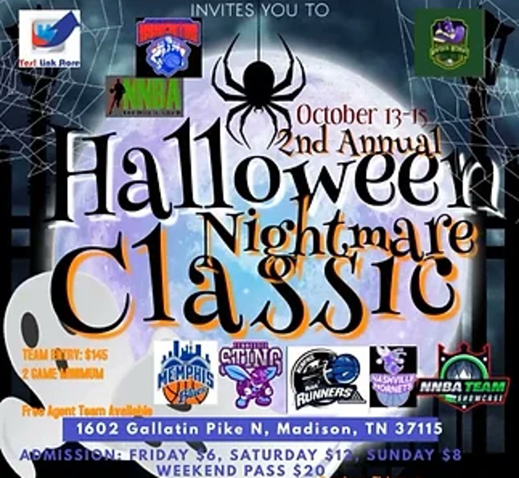 It's championship day at the 2nd Annual Halloween Nightmare Classic in Madison, TN! 

🎟️ tennesseesting.wixsite.com/home/event-inf…