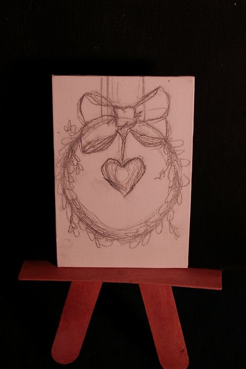 h_lantini's tweet photo. Art of the Day: "Wreath sketch". Buy at: https://t.co/Ql05XfwOkw https://t.co/kBvTbUFaJj