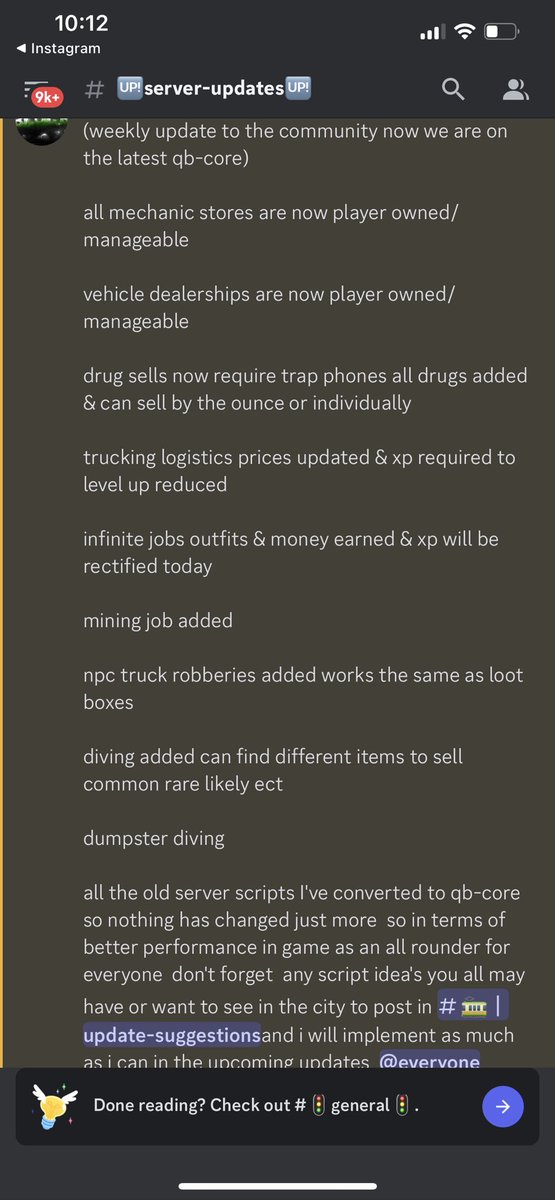 SRBitrunners's tweet photo. Server Updates for Holders. https://t.co/GJVH51oSbo