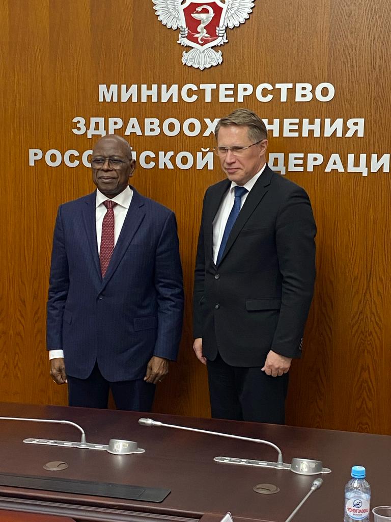 Russie_au_Congo's tweet photo. 🇷🇺🤝🇨🇬 Le 5 octobre 2023 SEM Michaïl MOURACHKO, Ministre de la santé de la Fédération de #Russie, et SEM Gilbert MOKOKI, Ministre de la santé et de la population de la République du #Congo, ont tenu une séance de travail à Moscou
🔗 https://t.co/70unLyrHT1
#RussieCongo https://t.co/hZLDpzhgct