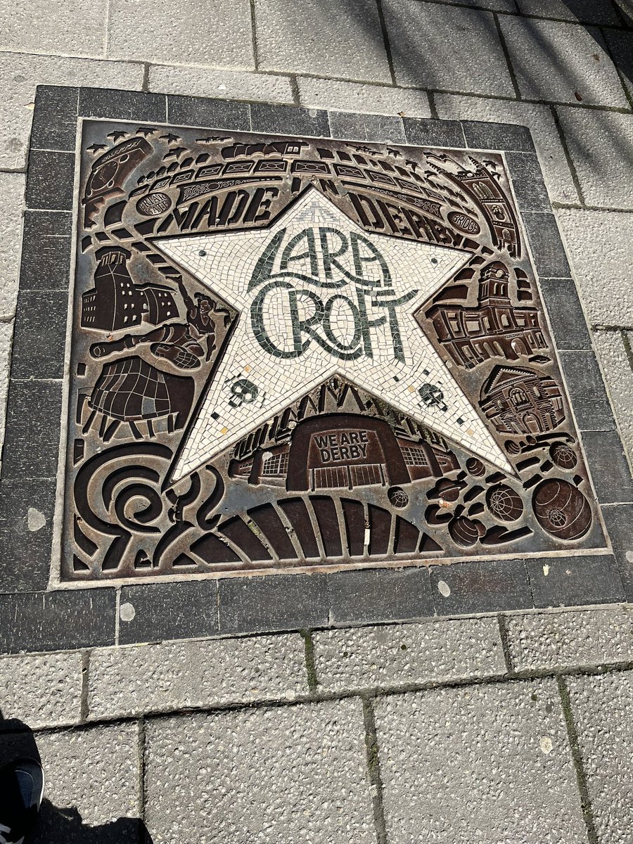 Thanks all for the great weekend at #TR27

I enjoyed meeting you guys again and I finally got to see Lara Croft Way and the old studio!