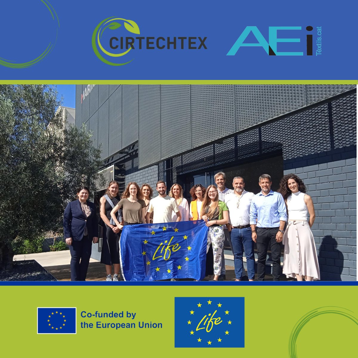 textils_cat's tweet photo. The #cluster member #MarinaTextil leads #LIFECIRTECHTEX, a new project to implement a #circularmodel in the manufacture of personal protective equipment.
@textils_cat is part of the consortium, together with other cluster member @leitat and SMEs from Catalonia, Italy and Sweden https://t.co/Scd43AVY5W