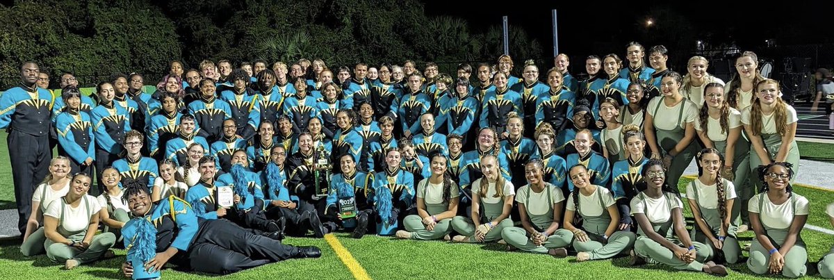 SunlakeBand's tweet photo. Congratulations to the Soaring Sound!!  Last night, at FFCC Gaither, Sunlake finished in 2nd place in Class 4A and 4th place overall in the show.  The Sunlake percussion section was also named the best percussion section in class 4A.  A great night for the Soaring Sound! https://t.co/S1J2eAk6J9
