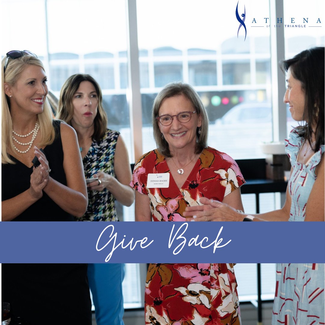 🌟 Give Back 🌟

“The best thing to do with the best things in life is to give them away." - Dorothy Day

#ATHENAoftheTriangle #ATHENAPrinciple #GiveBack