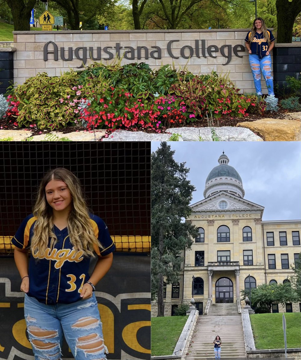 alainadiaz01's tweet photo. I am extremely excited to announce that I have verbally committed to continue my academic and athletic career at Augustana College!! 💙💛 @Augie_SB @coachjohn7 #augiesoftball #GoVikings #32 https://t.co/F49lGSjwnn