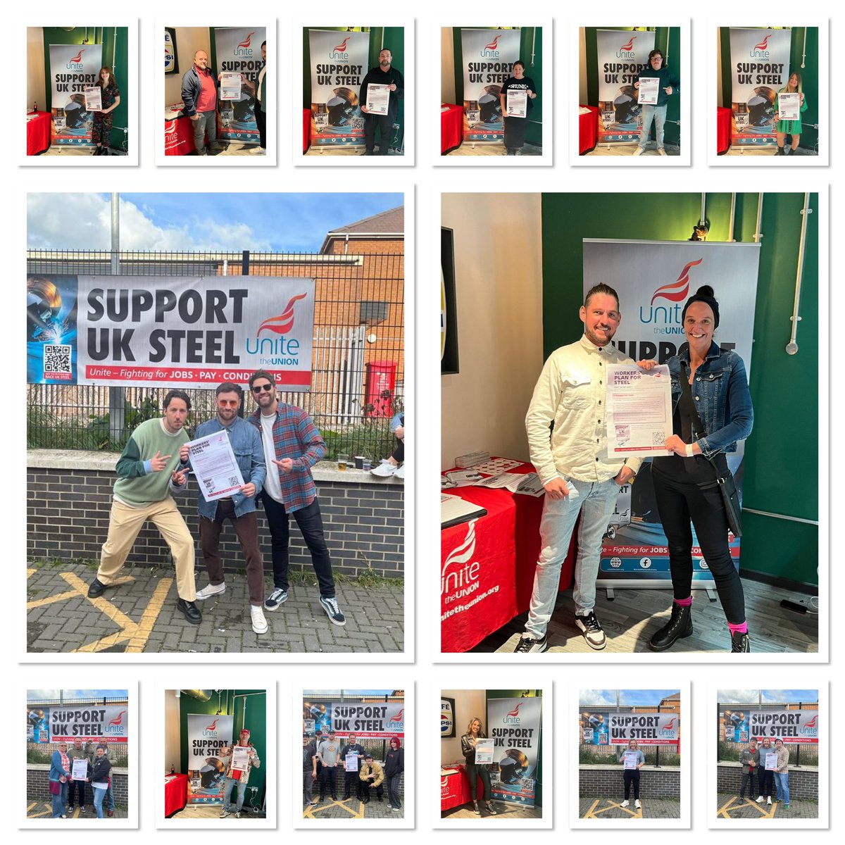 Today at ShunkFest we are introducing the Workers’ Plan for Steel campaign.

Overwhelming support from the #PortTalbot community. They have a message for local politicians: back the pledges and #SaveUKSteel