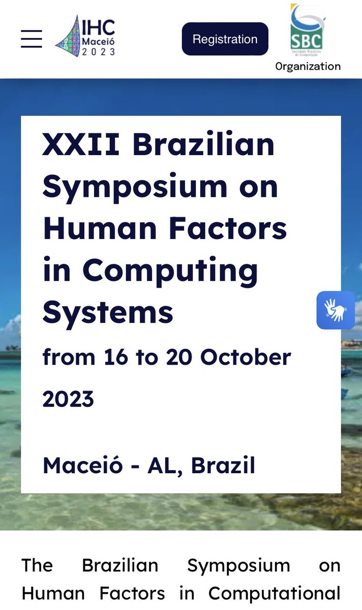 brchi7's tweet photo. "We are honored to serve as the local chapter of @sigchi in Brazil, #BRCHI, and to attend #ihc2023." @sigchi_chapters #cscw https://t.co/Q4Q6MDbQtF https://t.co/cuWu9Wpubx