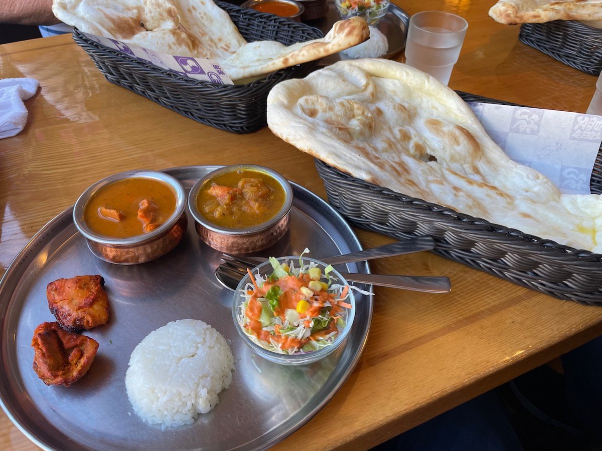 sawa2ro's tweet photo. 久しぶりにX開いた！カレー食った！インド行きたい！

やっぱりネパールに行きたい🇳🇵 https://t.co/pYzbHYIiNh