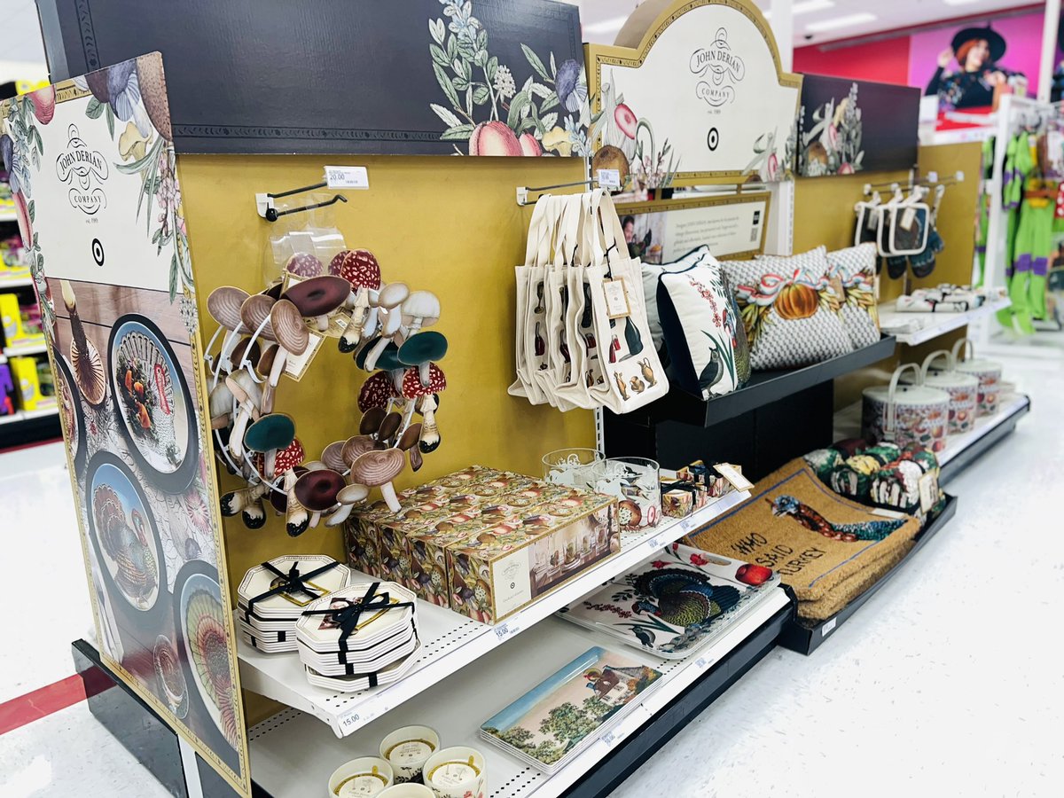 steph_herbert07's tweet photo. Come to Target and check out our newest collection with John Derian‼️
🎯🦃🍄 #T2224 #Target #Mcallennorthwest #fall #decoration https://t.co/R9J3GDD636