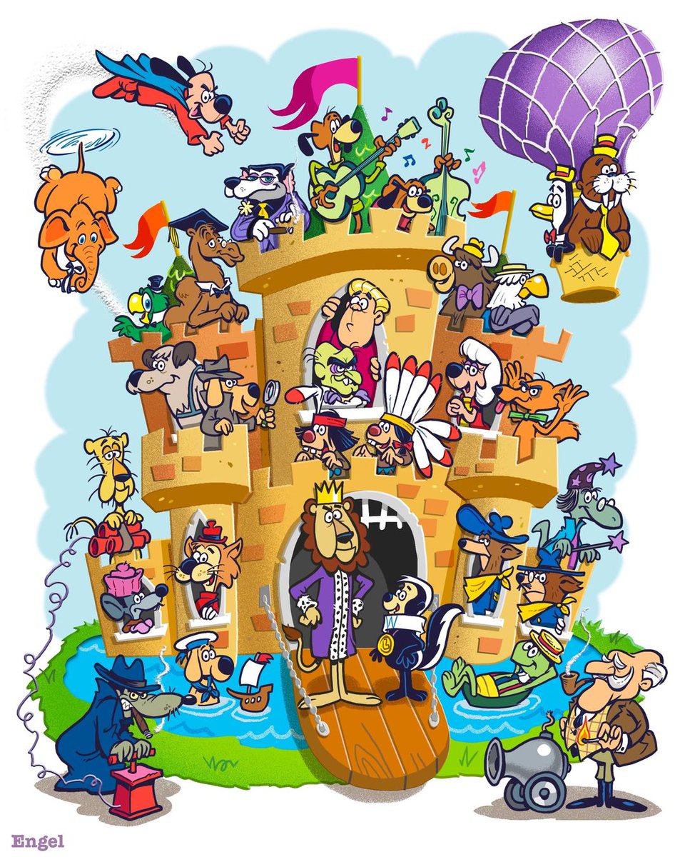 GregBruhl3's tweet photo. Happy Birthday, TOTAL TELEVISION! On October 15, 1960, KING LEONARDO & HIS SHORT SUBJECTS premiered. Between them, UNDERDOG, & TENNESSEE TUXEDO, Jim Engel's gotten a lot of enjoyment from TTV over the years.
#JimEngel #TotalTelevision #Cartoon https://t.co/SWyckaUiaQ
