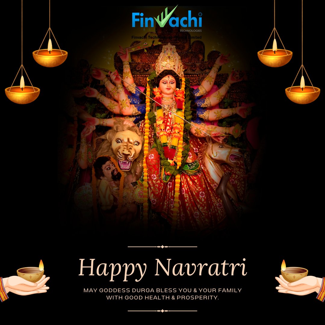finvachi's tweet photo. May Goddess Durga Bless You &amp; Your Family with Good Health &amp; Prosperity.

#navratri #navratrispecial #garba #durgapuja #jaimatadi #durga #festival #maadurga #garbanight #durgamaa #indianfestival #dussehra #happynavratri https://t.co/KRCame9M3g