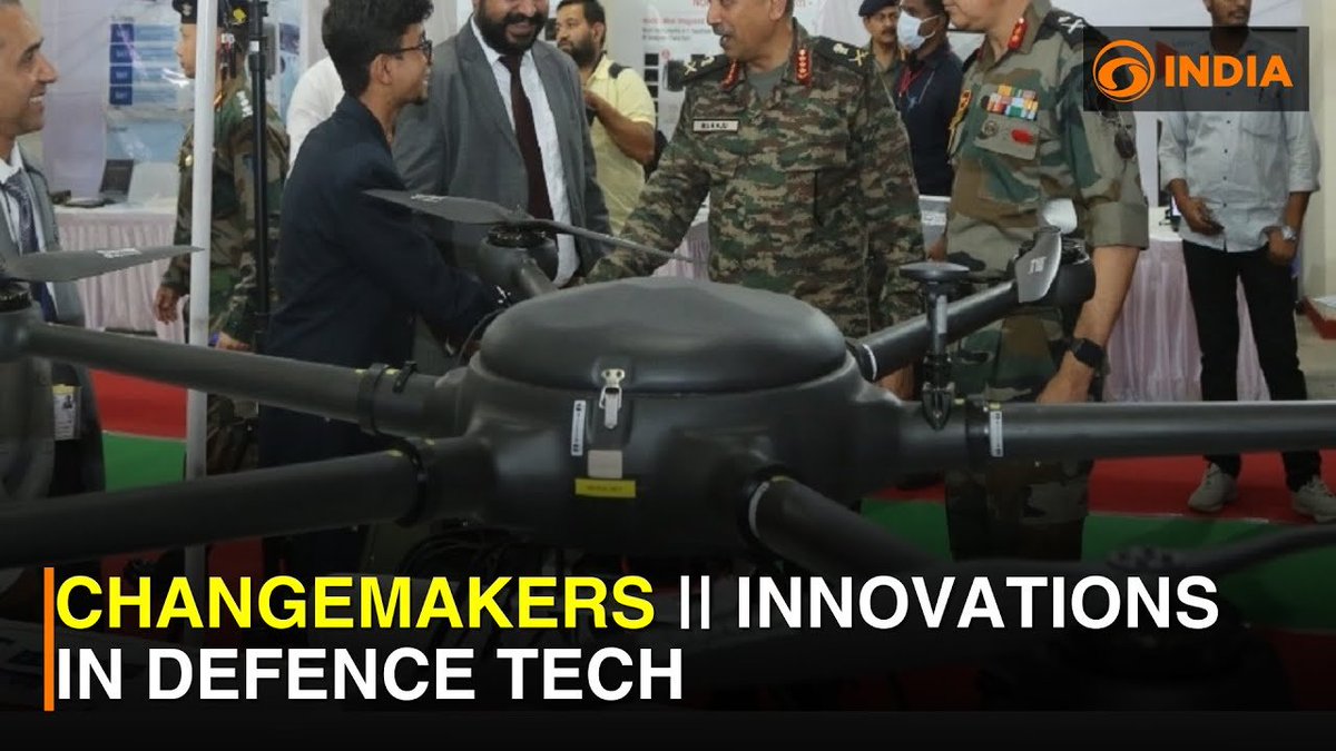 #ChangeMakers | Innovations in Defence Tech

Watch here: youtu.be/BlrGVV8U6ik

@shubhendu_ghosh @paretotree 
@veeradynamics #MakeInIndia 
@GauravDwivedi95 @DGDDNews
@PriyaKumar2012 @PMOIndia
@DefenceMinIndia @indiannavy