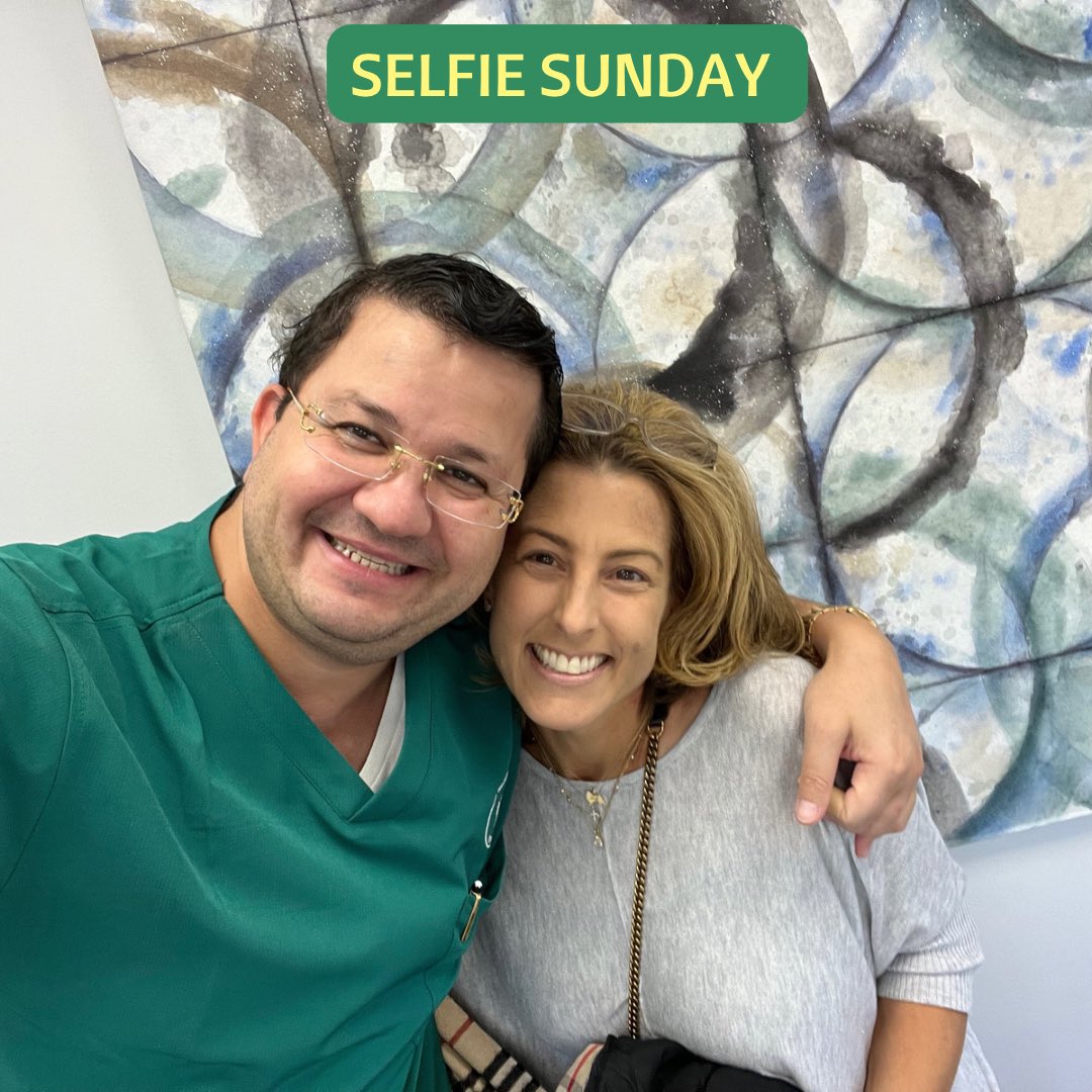 With my lovely patient who flew from Texas 💕

#SundayFunday #selfie #selfies #selfienation #selfiesunday