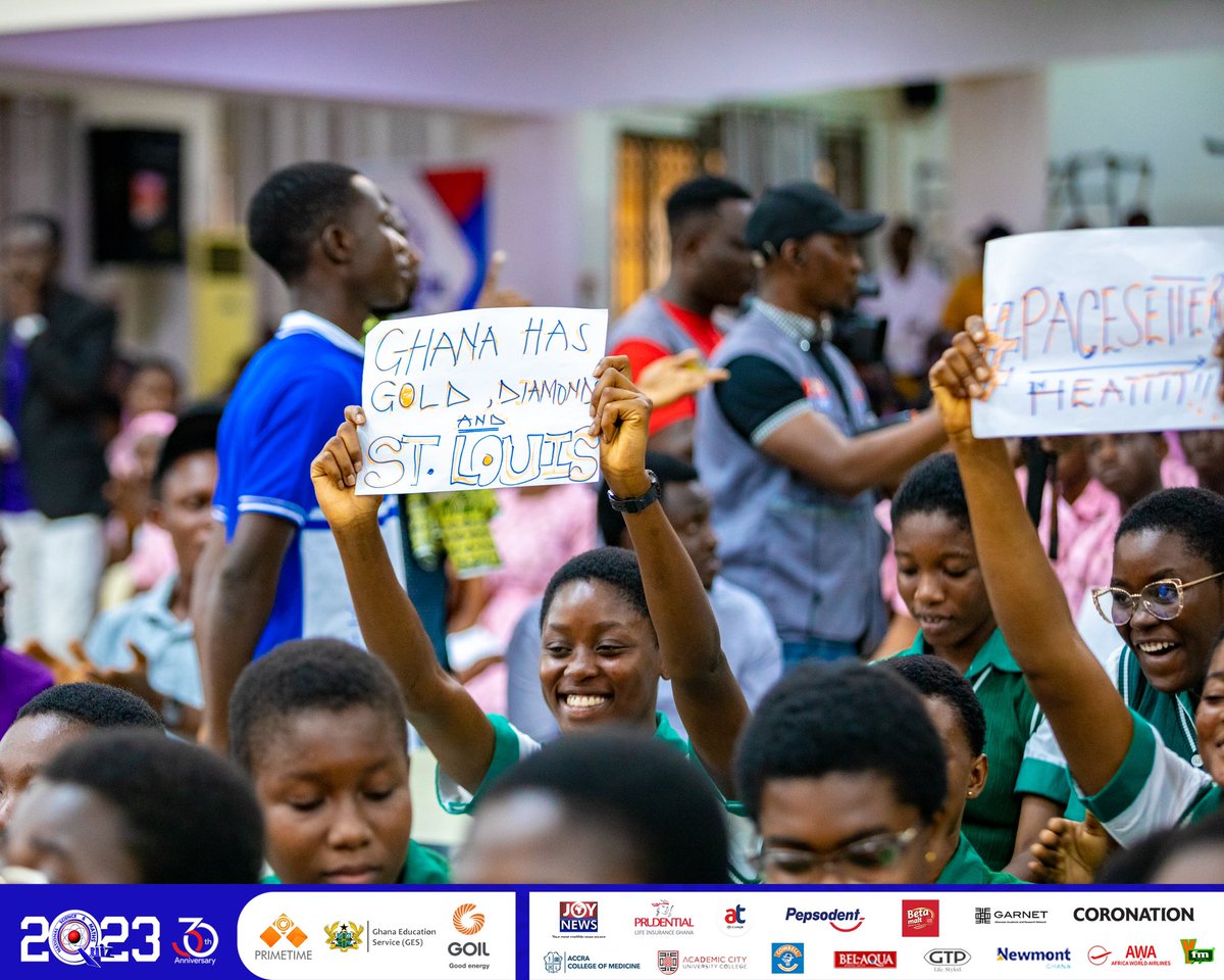 NSMQGhana's tweet photo. Ghana has gold, diamond and “Oduom Celtics” ✌🏾.

#NSMQ2023 #NSMQ30 #NSMQQuarters #Primetime https://t.co/WVOd6spFeE