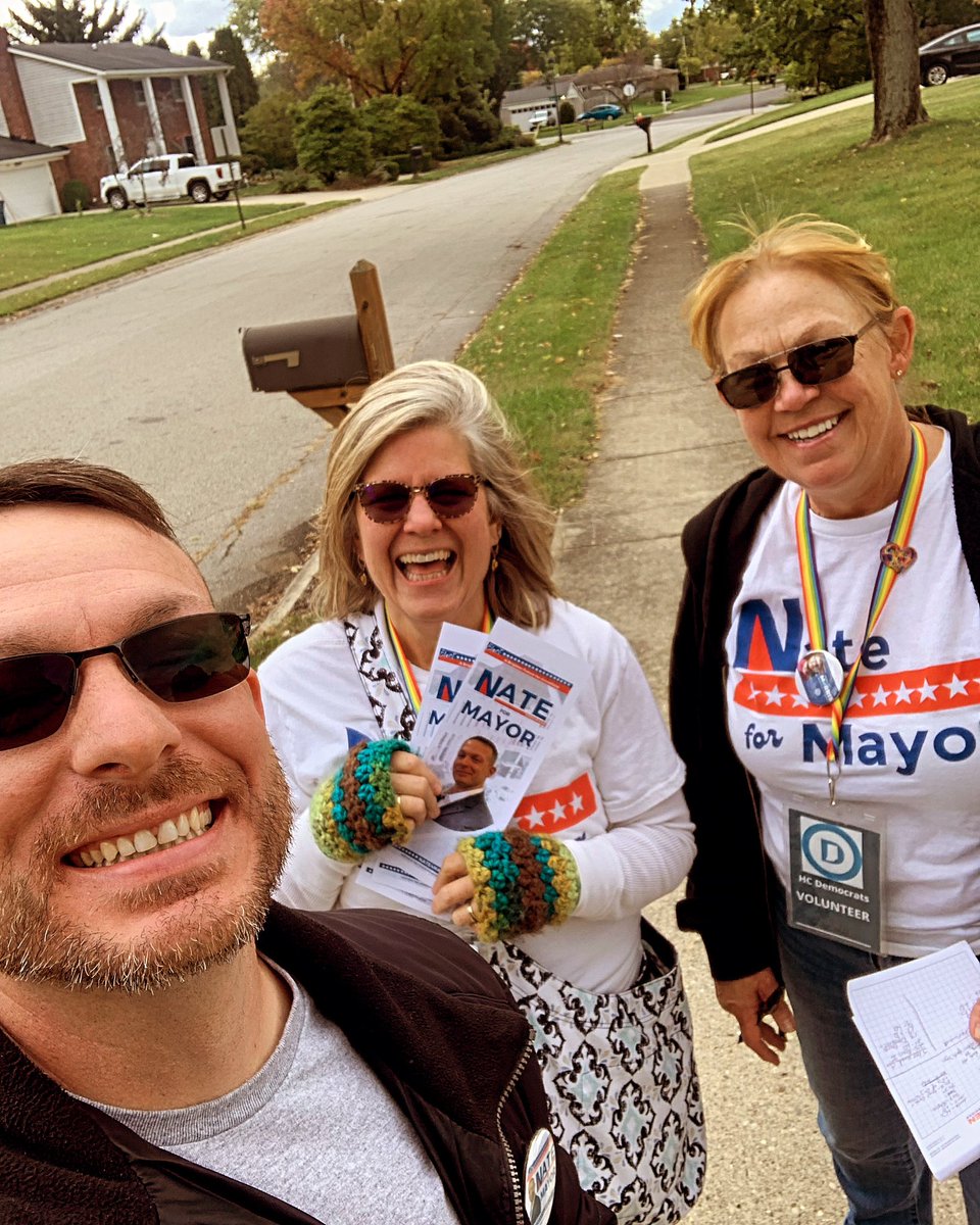 We were out canvassing today. We had such a great welcoming from the community. Voters are energized for real leadership here in Greenfield. #VoteEarly #nate4mayor #greenfieldindiana #yourvoicematters #YourVoiceYourVote