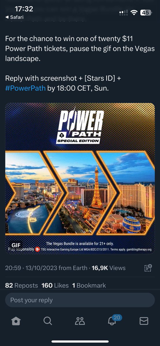 csikrisz's tweet photo. @PokerStars [csikrisz85] #PowerPath https://t.co/gRayjDucn3