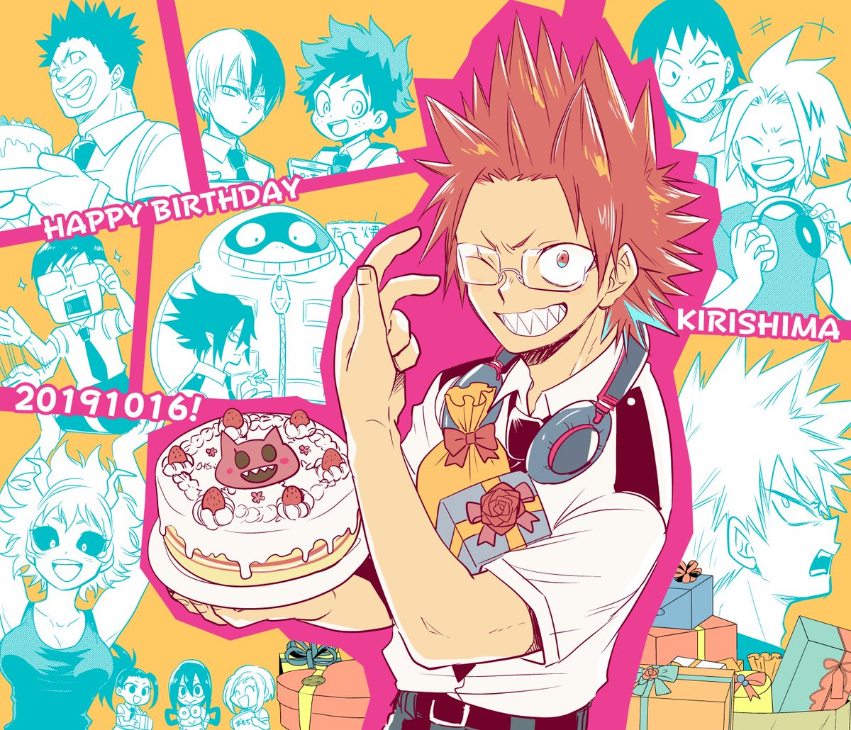 bu_ri_co's tweet photo. 切島くんお誕生日おめでとうございます🎂🎊🎉㊗✨
過去のお祝い絵の再掲で失礼します
これからも周囲を明るく元気にするヒーローたらんことを✨

#切島鋭児郎誕生祭2023
#切島鋭児郎生誕祭2023 https://t.co/JFgzWECq2E