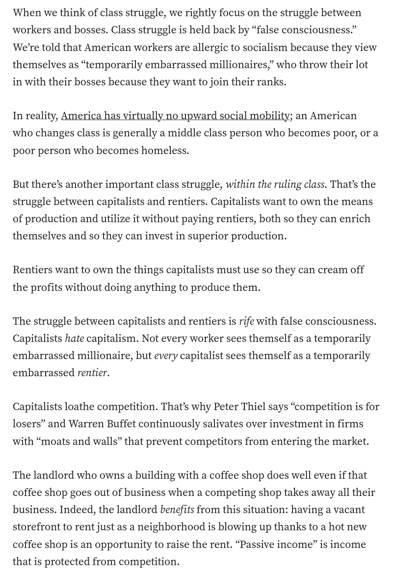 doctorow's tweet photo. #Capitalists hate #capitalism

https://t.co/XYGgTIteHY

#TemporarilyEmbarrassedRentiers #CompetitionIsForLosers https://t.co/GkWlFeuxk2