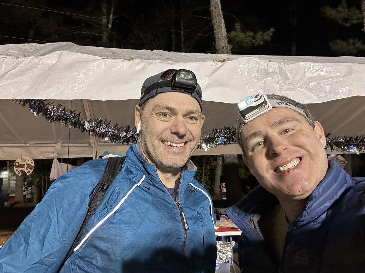 BTT on the course at Ghost Train last night! <a href="/mattcoarr/">Matt Coarr</a>, Jason Hendy, and Mark Pelletier. 

#Idlehandscraftales  #drinkgoodbeer  #killyouridles #triathlon  #workhardplayhard #sunmultisport #outsiderendurance #marathonpt #landrysbicycles #funroadracecompany #ghosttrainultra