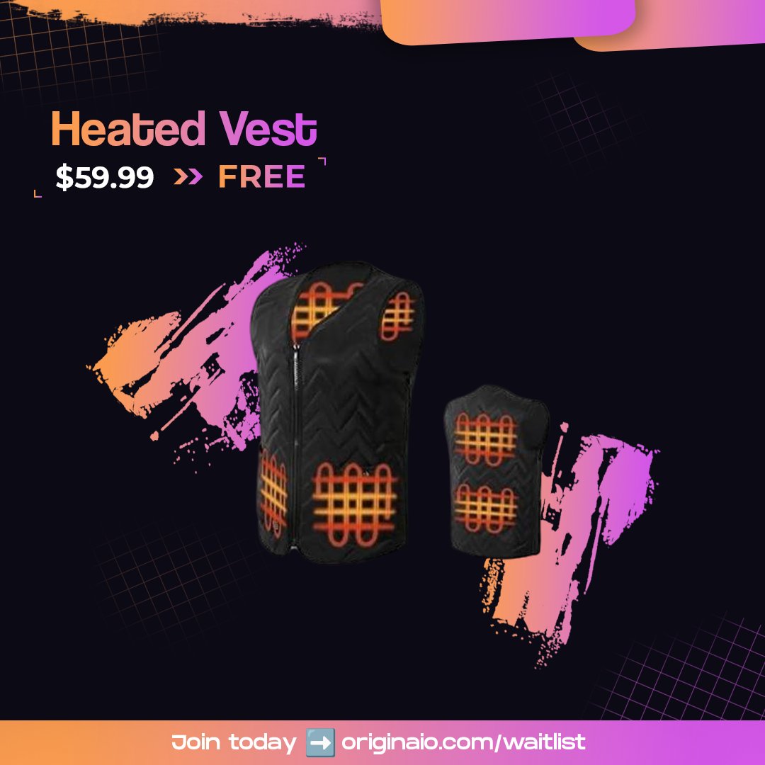🔥 Unbelievable Steal Alert! 🔥 Members just secured Heated Vests with an RRP of $59.99 for a jaw-dropping 100% off! 😲💸 Thousands of these amazing deals have been snapped up, netting our users hundreds of dollars in pure profit. 🙌 JOIN US -> originaio.com/waitlist