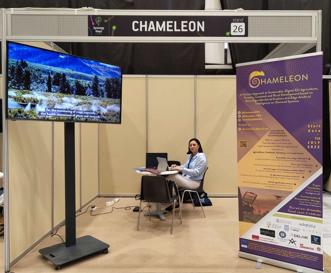 Chameleon_HEU's tweet image. #CHAMELEON joined the #SynergyDaysConference in Thessaloniki 🏛 from October 4-5, 2023, a conference that brought together digital innovators of the European agri-food sector
We are grateful to @SmartAgriHubs for hosting this event that united EU agri-food digital innovators