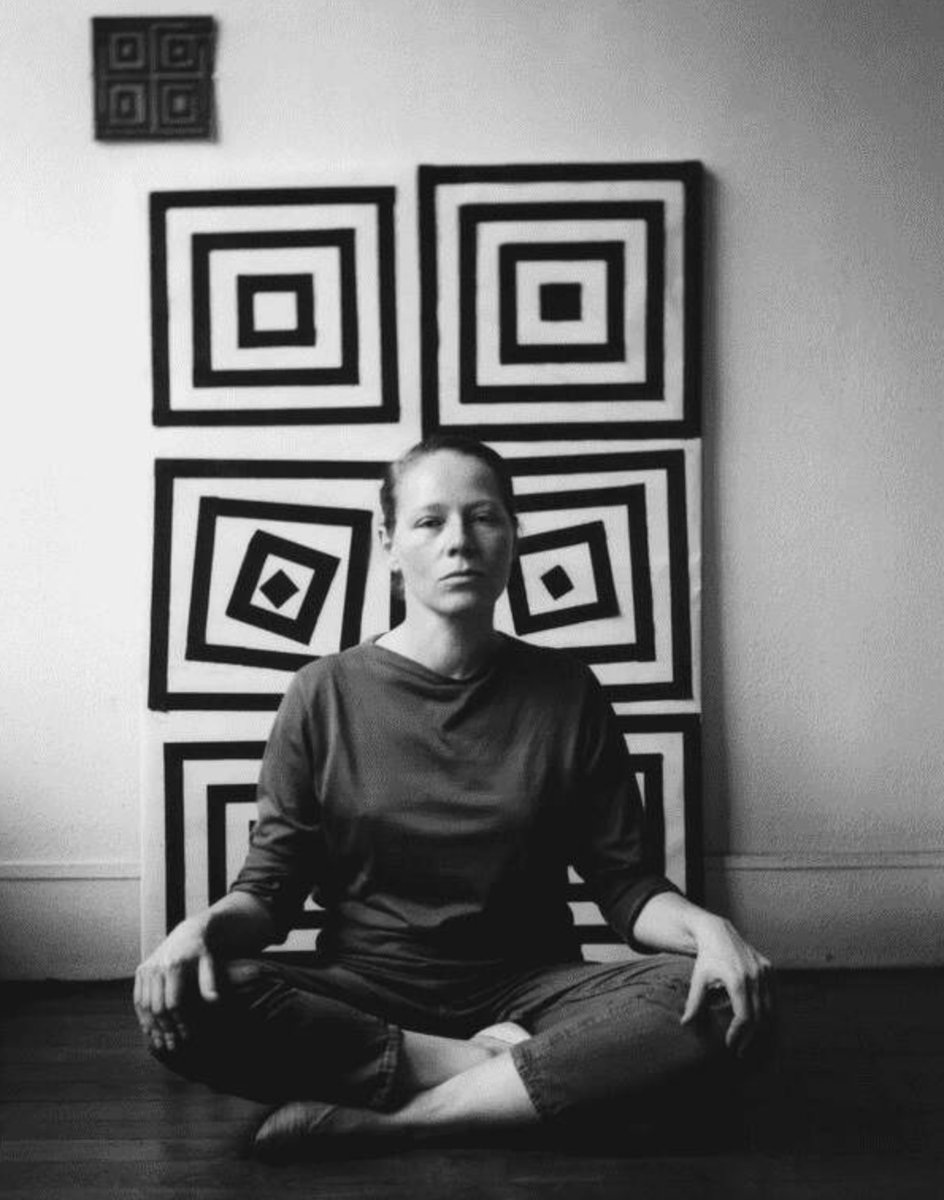 Let's talk Vera Molnar - updated long version:  A (much too) long thread 🧵 1/28👇