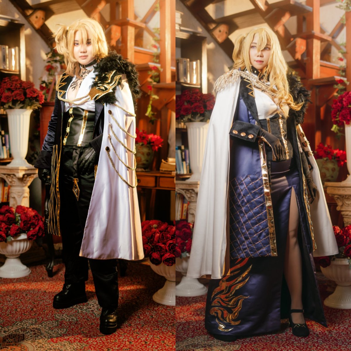 hiira44's tweet photo. POG!
Luca and Lucy
Curtain Damashii
Luca Kaneshiro CN ChelsiPOG (IG)
Lucy CN me!
#cosplay #cosplayer #luxiem #luxiemcosplay #lucalike #LucaKaneshiro #LucyKaneshiro
#luxiemcos #cosplayers #CosplayYourWay #vtubercosplay #vtubercos https://t.co/8tuyrDmdRv
