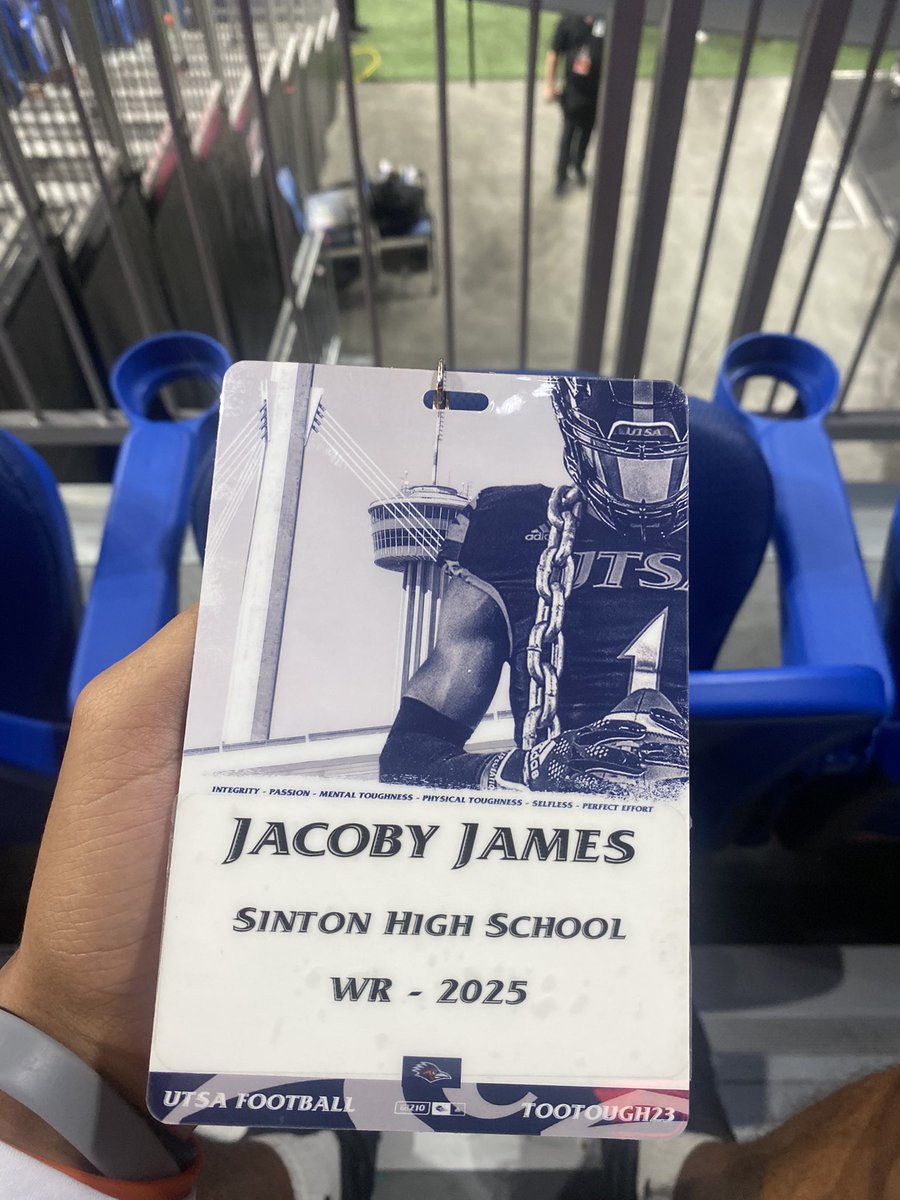 Jacoby James (@_jaacoby_) on Twitter photo Had a great game day visit with <a href="/UTSAFTBL/">UTSA Football 🏈</a>. Great win for the team, Thank you for the invite <a href="/CoachJP3/">Joe Price III</a> <a href="/CoachTimYoder/">Tim Yoder</a> #BirdsUp🤙🏽. Had a great game day visit with <a href="/UTSAFTBL/">UTSA Football 🏈</a>. Great win for the team, Thank you for the invite <a href="/CoachJP3/">Joe Price III</a> <a href="/CoachTimYoder/">Tim Yoder</a> #BirdsUp🤙🏽.