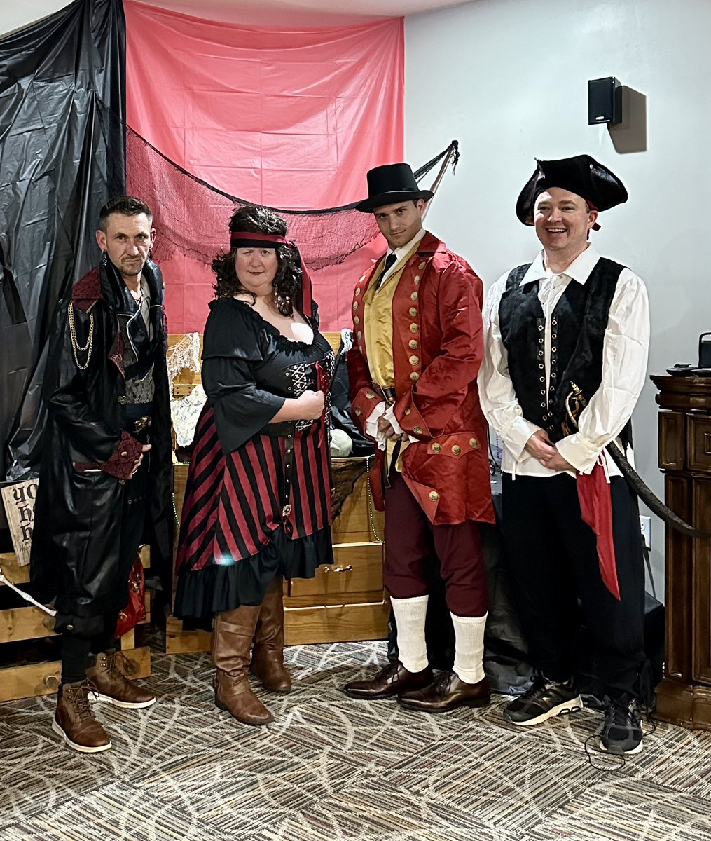 Team bonding event - “Murder Among the Mateys” was a huge success!