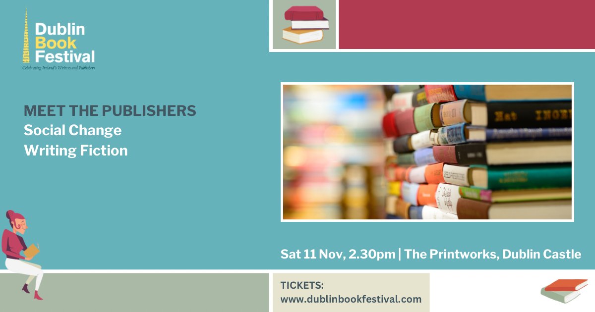 We're delighted to share that, in addition to launching Issue 9 at <a href="/DublinBookFest/">Dublin Book Festival</a> on Sunday 12 November, we'll be taking part on Sat 11th in a very special conversation with <a href="/CaoimheRosieFox/">Caoimhe Fox</a> on the potential of publishers as agents of social change ✨ #DBF23