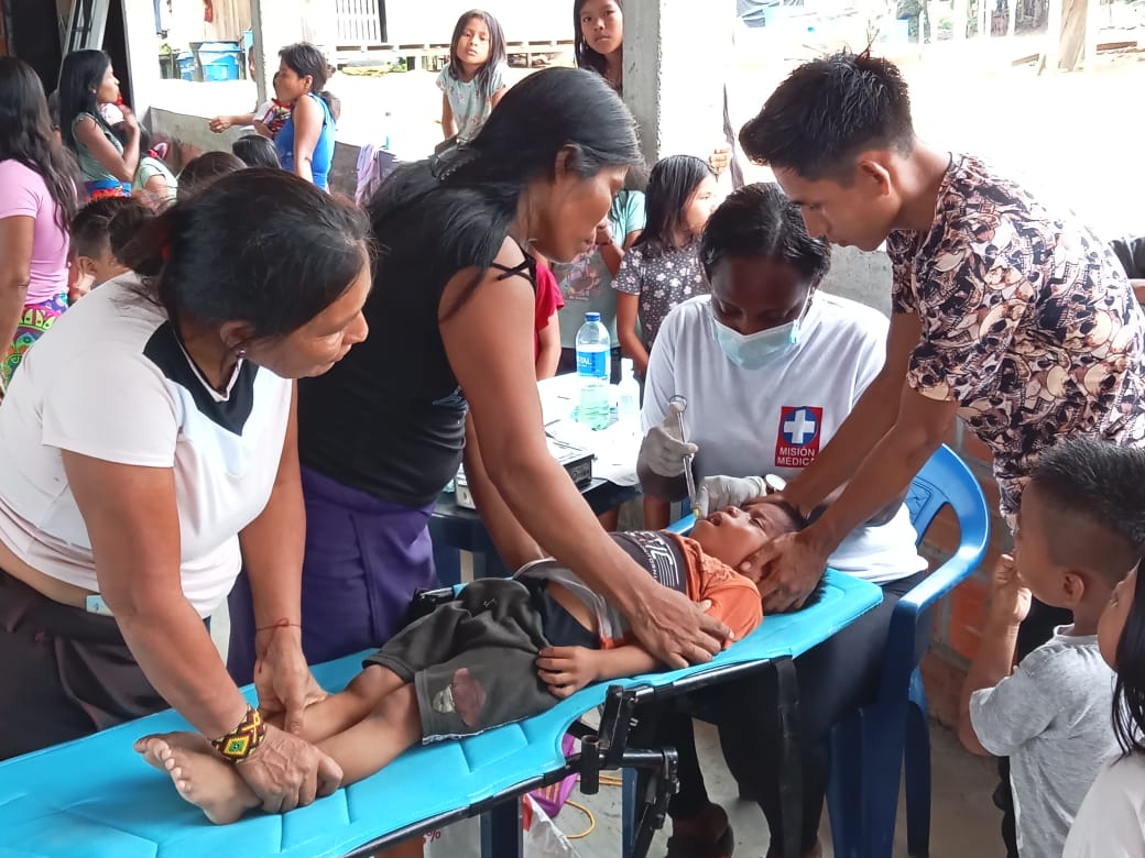 AlcaldiaMsj's tweet photo. Brigada médica en territorio del pueblo indígena Unión Wounaan
https://t.co/SS7wWusVqz https://t.co/wRQgQupebh