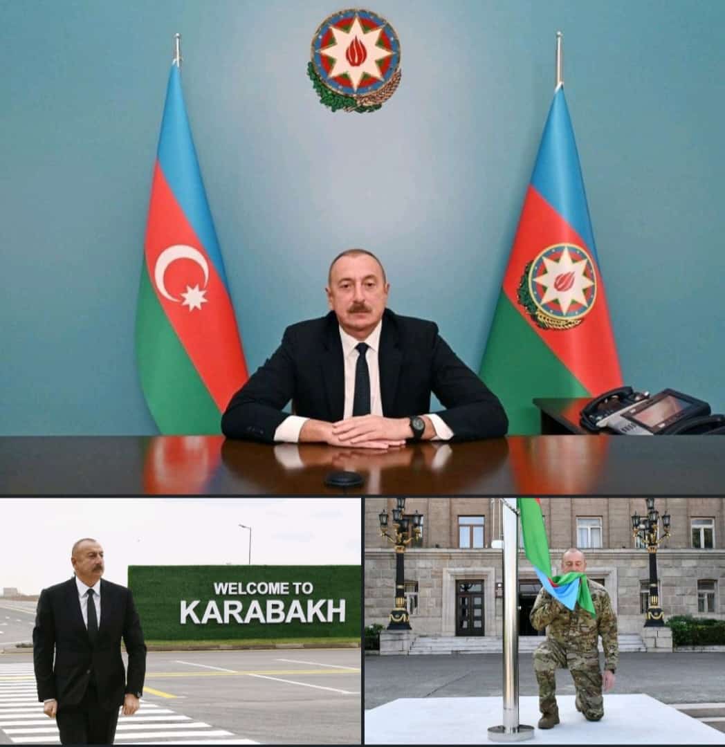 What a victorious moment for Azerbaijan! Khankendi is rightfully back to Azerbaijan. Our history, our heritage, our heart. #KhankendiIsAzerbaijan #Victory