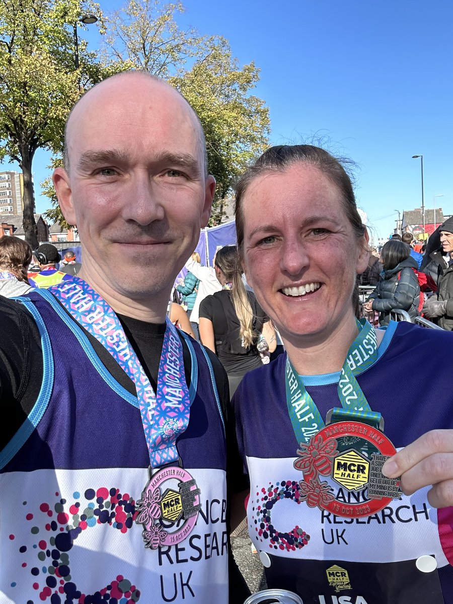 We did it - finished the <a href="/ManchesterHalf/">Manchester Half</a> and raise £3,700 for <a href="/CR_UK/">Cancer Research UK</a>. Still time to donate if you can, fundraise.cancerresearchuk.org/team/steven-li…