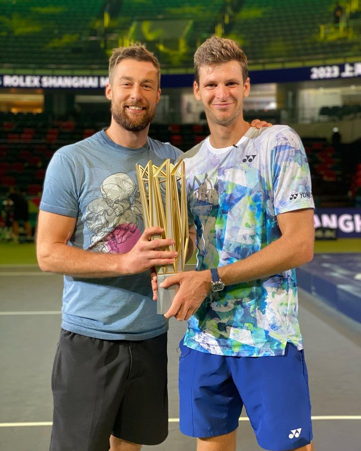 🏐 🤝 🎾

Michał Kubiak & Hubert Hurkacz 🏆

📸 Michał Kubiak | Instagram | #RolexShanghaiMasters