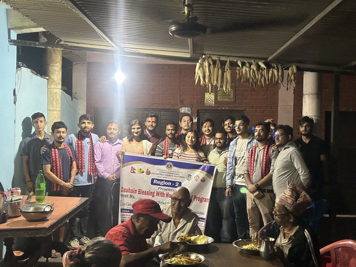 pratimakharel6's tweet photo. Dashain Blessing with hunger relief program .
घट्सथापनाको शुभ दिन को शुभ कार्य !
#yearlyProgram
#helpinghand
#Jayleo
#jaylion
butwal https://t.co/pwODJvFqNn