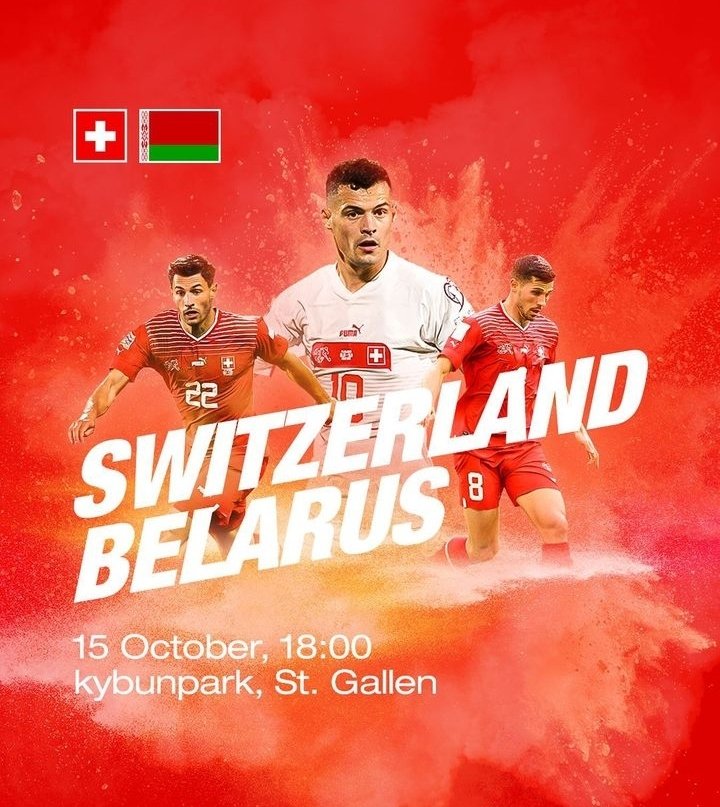 Today, my support is with my team. Good luck, guys. we are at home, and we will definitely win 🇨🇭🇨🇭🇨🇭
#switzerland #SUIBEL #natimiteuch #lanatiavecvous #lanaticonvoi
