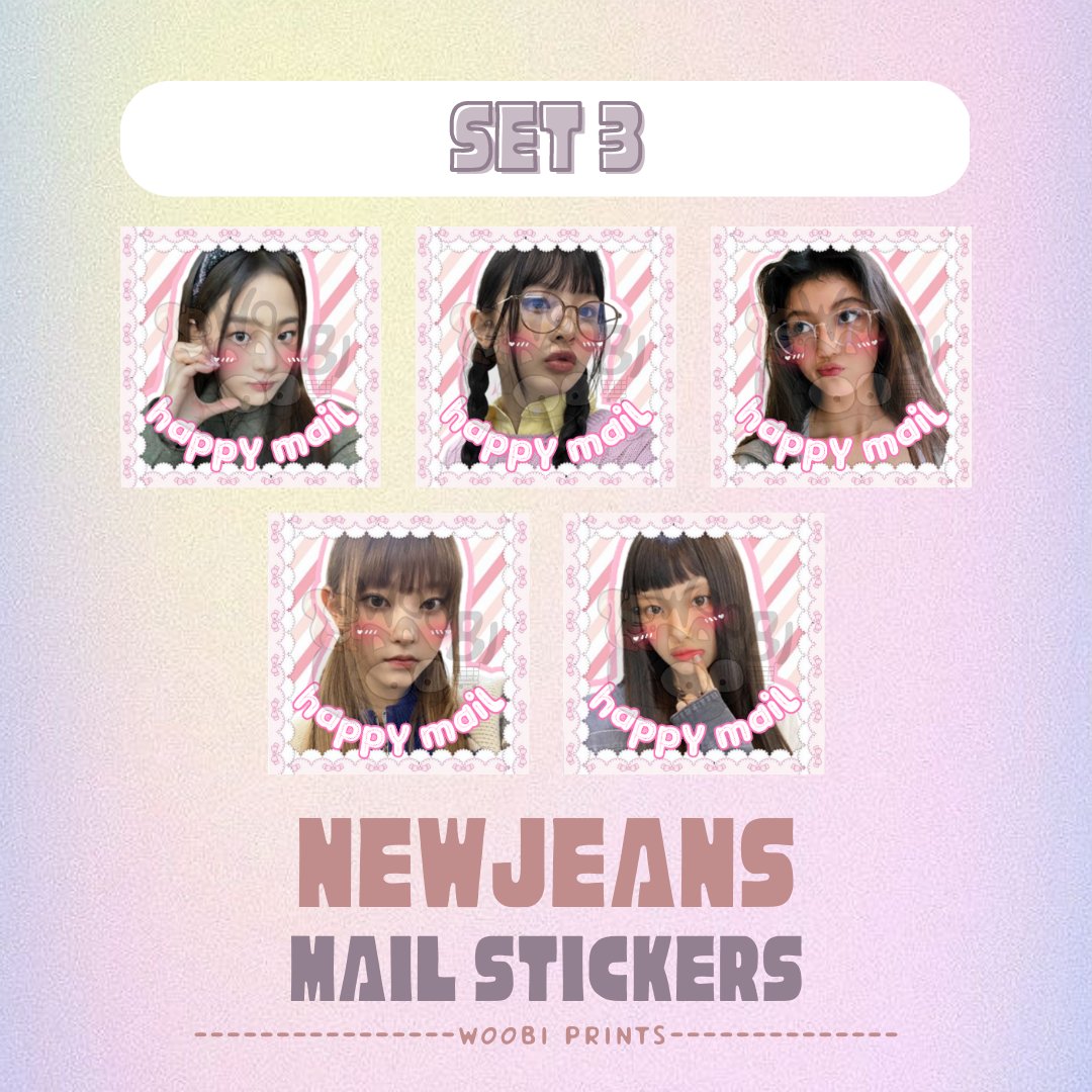 woobiprints's tweet photo. NEWJEANS Mail Stickers | #WoobiPrints_Sells 💌

→ ₱30-₱35 + pf + sf
→ w/ or w/o "happy mail"
→ Pre-order!
→ rcbyt! https://t.co/zwGzlROHlf

🛒 reply/dm to avail!

# wts lfb ph mail stickers bns essentials packing materials https://t.co/xRwUfkmDbq