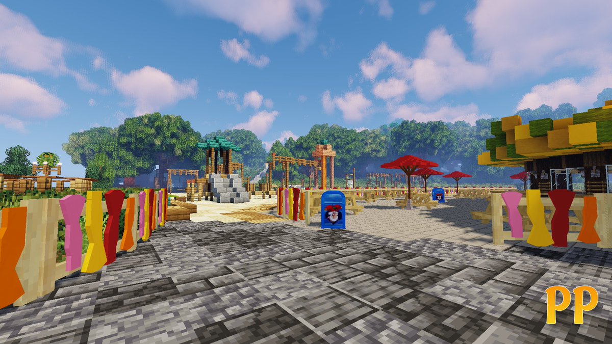 PlopsaP's tweet image. Mais où se trouve cet endroit aux palissades très colorées ? 🤔

#Plopsaproject #minecraft #serverminecraft #plopsaland #lapanne #parcattraction #belgique #attraction #decouverte #jeuxvideo #javaedition #java #recherche #indice
