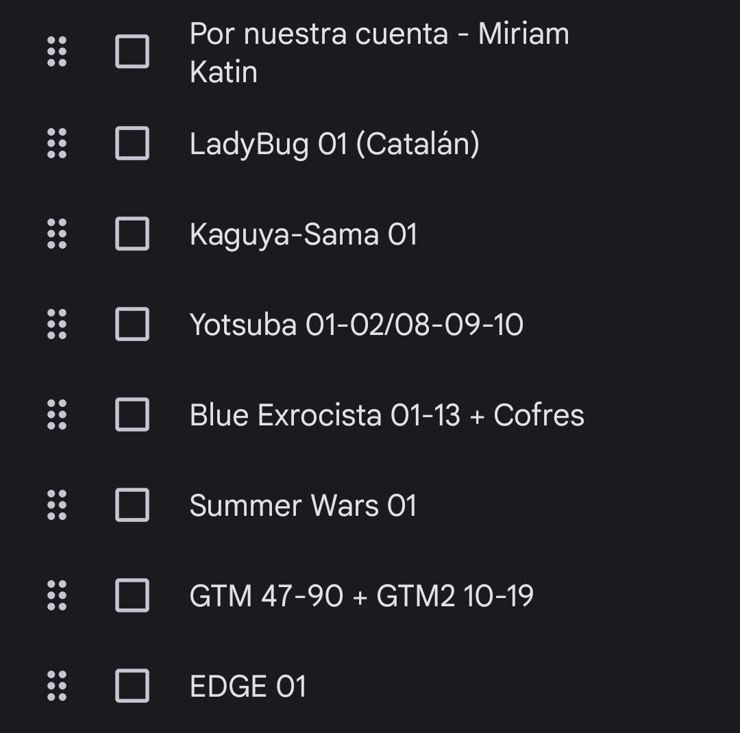 Estoy haciendo espacio 📚 

Así que ahí va el listado de todo lo que vendo de mangas y cómics.

Se aprecian los RT y cualquier duda al MD ❤️