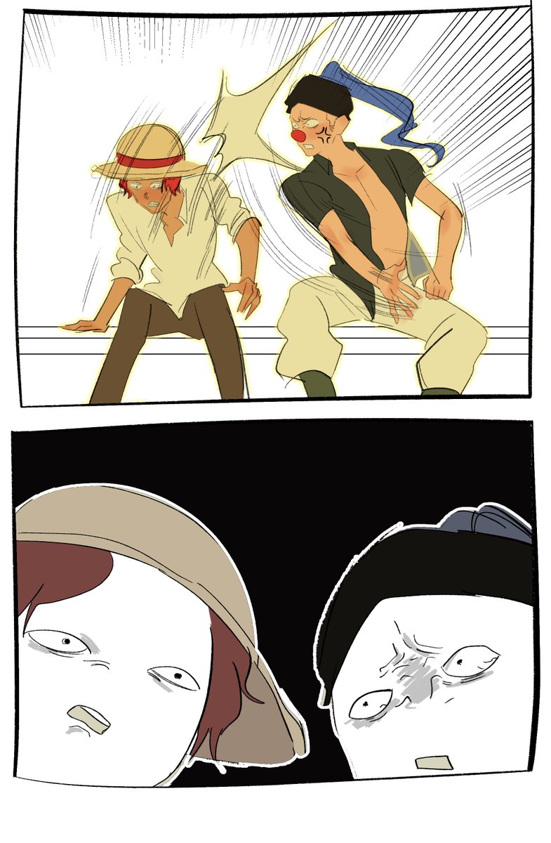 Luc_doodle's tweet photo. another tamen de gushi ref

#ONEPIECE #buggy #shanks https://t.co/IUqG4SsBYY