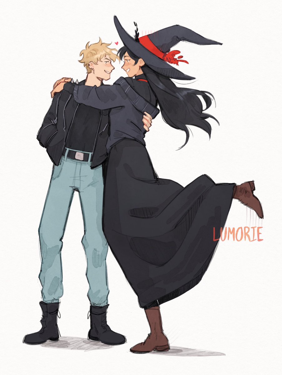 Some little fanart sketch of Morgana and Oz 🦇🪄
#fanart #sketch