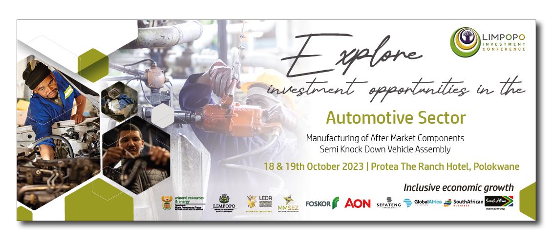 Limpopoecon's tweet photo. Automotive sector
The global demand for platinum is on the increase for production of automobile parts for developing economies. Limpopo is rich in Platinum for production of auto catalytical converters.��
Visit our website:  https://t.co/H9HqBoakAi
#LimpopoInvestmentConference https://t.co/xXbhF6z35o