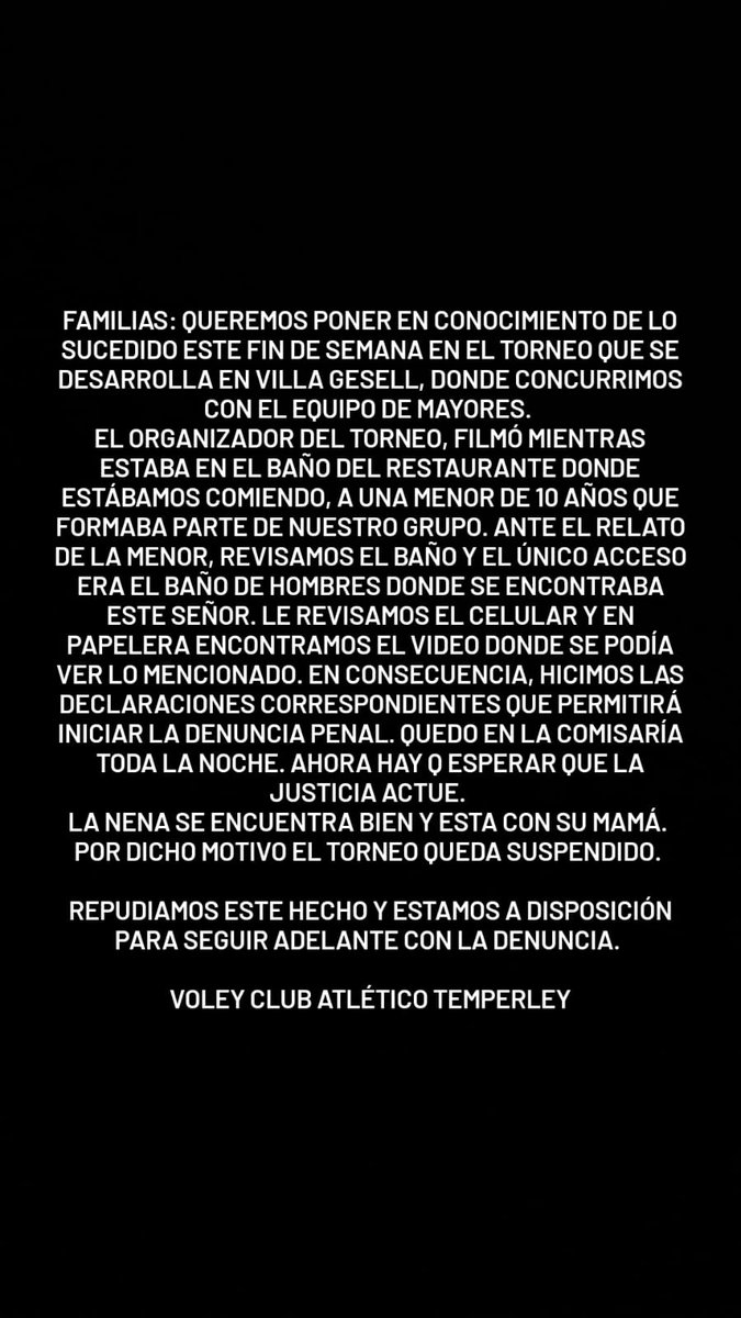 MiliJuarezz's tweet photo. A este hijo de puta, q durante AÑOS organizó torneos de voley para menores de edad, le encontramos videos de índole sexual (de niños menores) en su teléfono a raíz de una situación q vivimos ayer con una nena. 
Que su cara se haga viral en todos lados!! https://t.co/gvVOdxnWAp