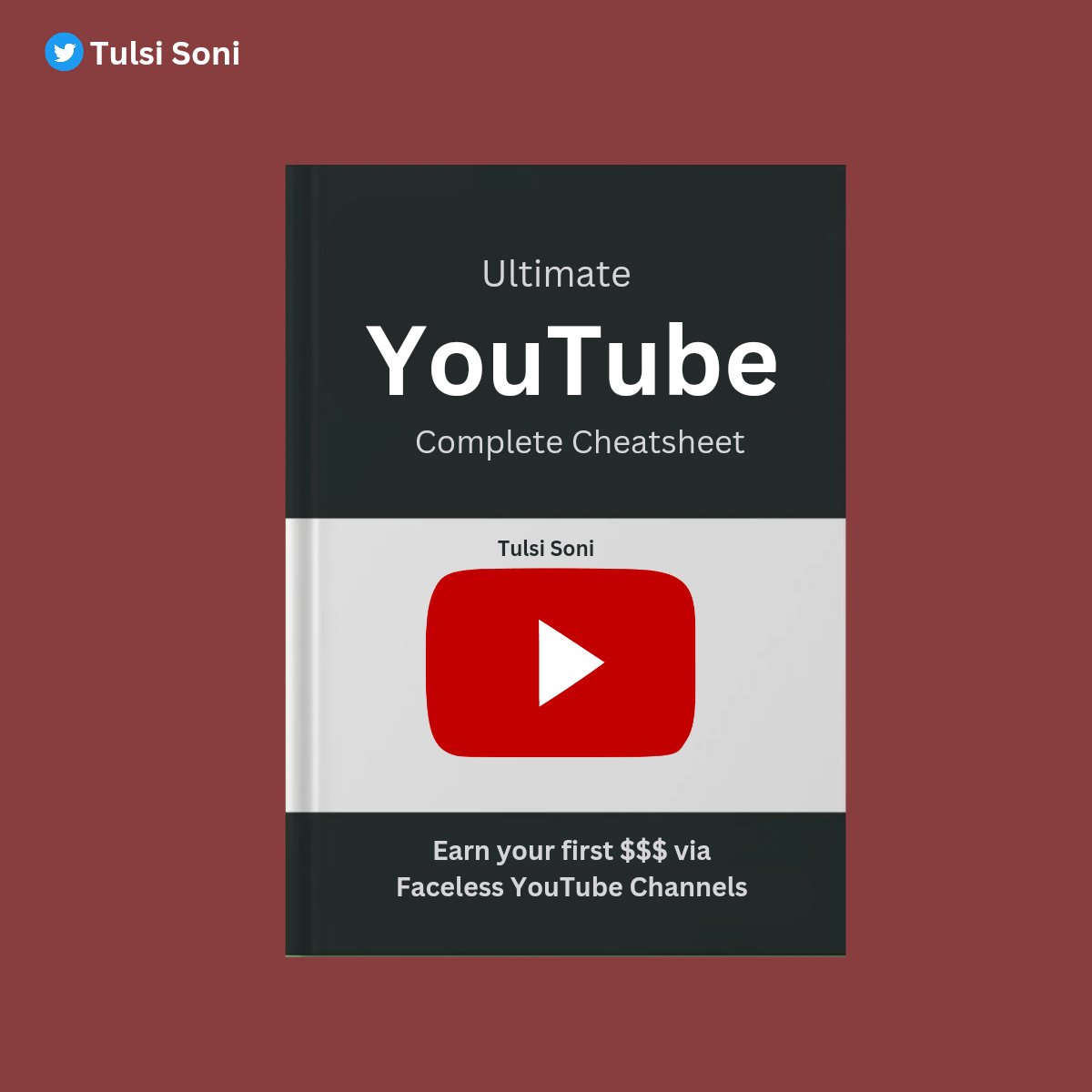 shedntcare_'s tweet photo. How I grew to $10k on Faceless YouTube Channel ?

But now you can do it as well 

So, I've built a Ultimate Cheatsheet for Faceless YouTube Channel 

Here, I’ll teach you how to:

- Build your YouTube Channel 
- Grow organically 
- Monetise
- Know your ideal audiences

(Worth $500, but free today!)

To get it, just:

1. Like & Reply “ Free ”
2. Retweet (much appreciated)
3. Follow me @shedntcare_ (for DM)