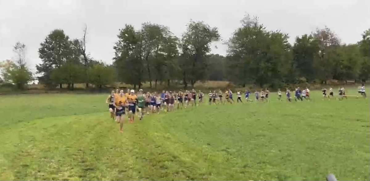 This weekend we held the first Ever Charger Cross Country Invitational.  David Schadek broke the school record.  St Clair CC  won both the mend and woman team titles.  This was a great course and a good run by all.