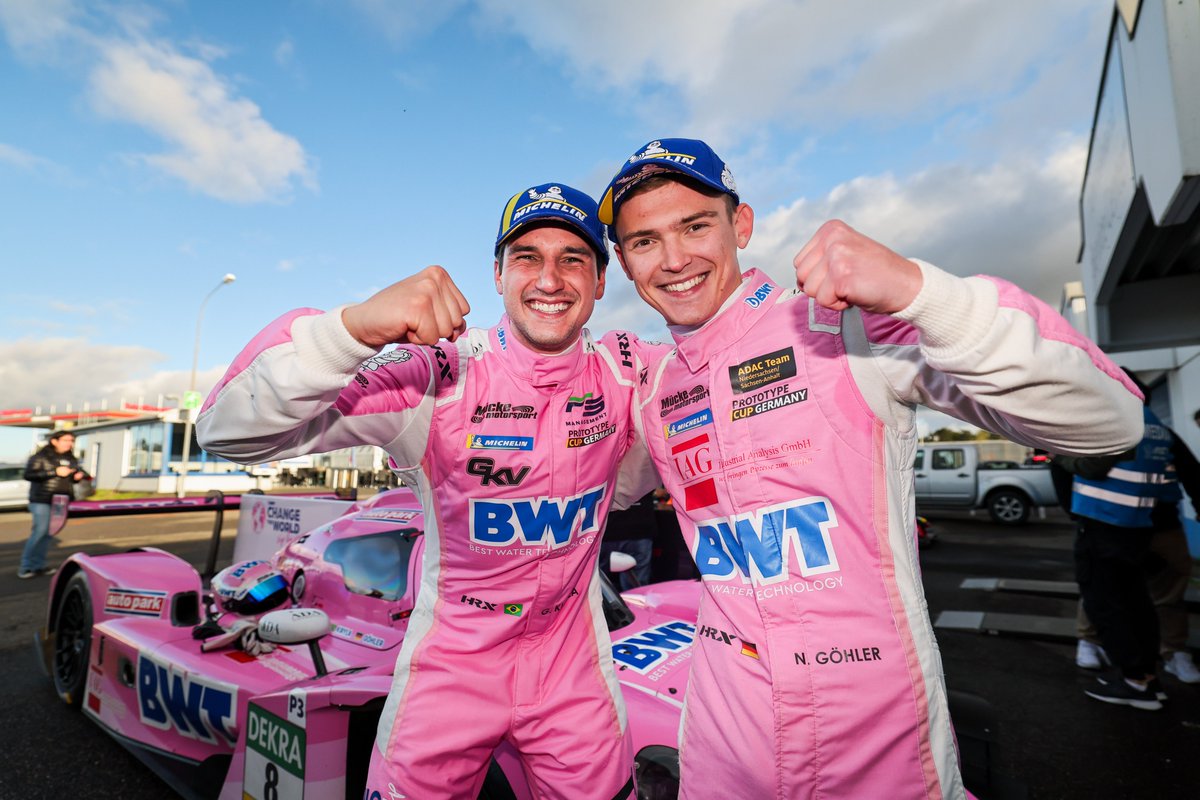 MMosport's tweet photo. Wooohoooo what a epic last @prototypecup #race of the 2023 season 🥳 

#NicoGöhler &amp; #GustavoKiryla finished on P3 overall &amp; P2 in Junior class on our #BWT #Duqueine #LMP3 👏
This results secured our 🥉 in the Junior Championship

Thank you very much for your awsome support 🙏 https://t.co/28xuRHOLRE