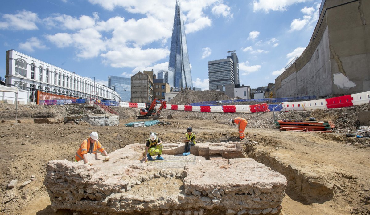 Ancient #Roman mausoleum and mosaics to go on permanent public display in #Borough @MOLArchaeology southwarknews.co.uk/area/borough/a…
